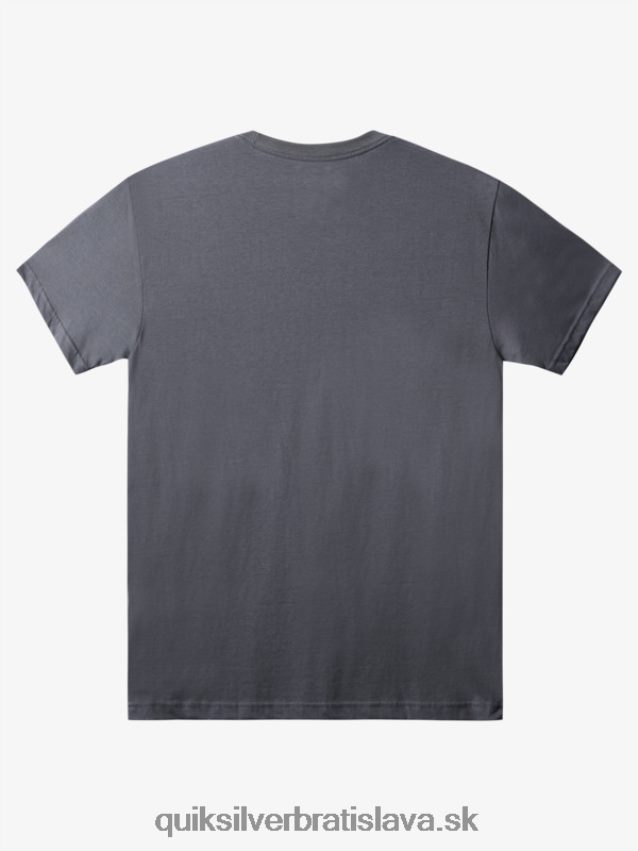 tričko s logom comp Quiksilver muži B80HXR1386 železná brána