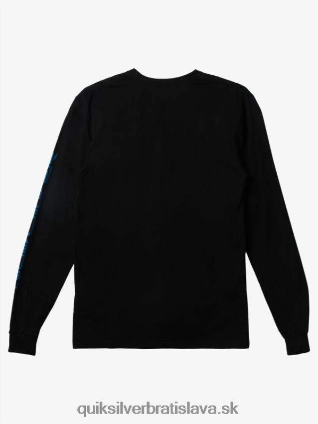 tričko s omni logom Quiksilver muži B80HXR296 čierna