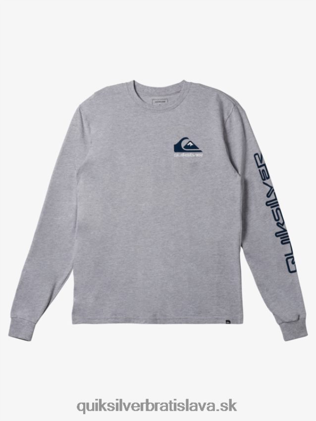 tričko s omni logom Quiksilver muži B80HXR298 atletický vres