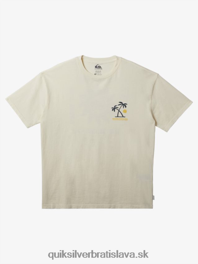 tričko s rituálmi západu slnka Quiksilver muži B80HXR391 breza