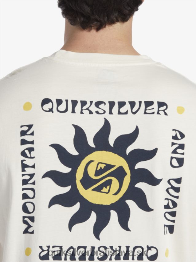 tričko s rituálmi západu slnka Quiksilver muži B80HXR391 breza
