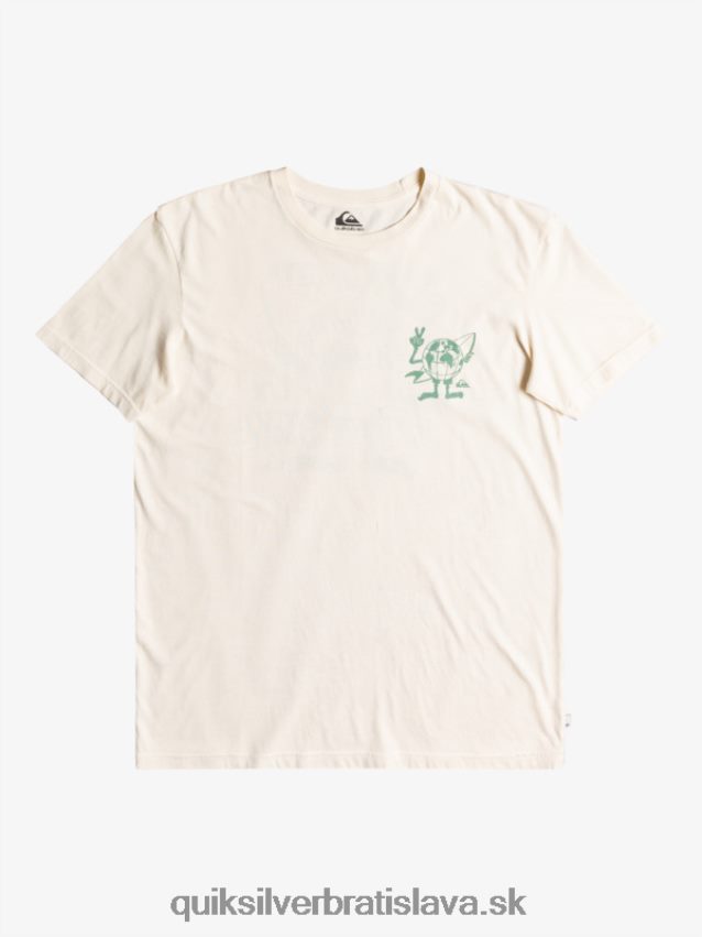 tričko so skrytou správou Quiksilver muži B80HXR1762 breza