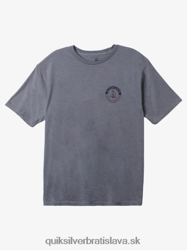 tričko vodník bezstarostné relácie Quiksilver muži B80HXR1483 stredne sivý vres