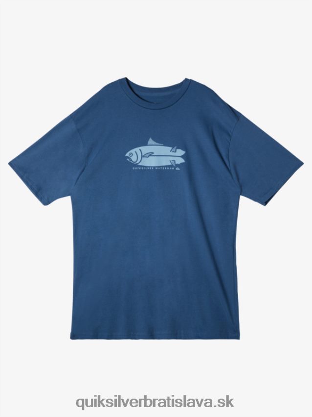 tričko vodník fish tales Quiksilver muži B80HXR59 práporčík modrý