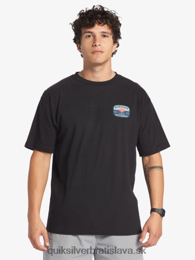 tričko vodník s lávovou lampou Quiksilver muži B80HXR553 čierna