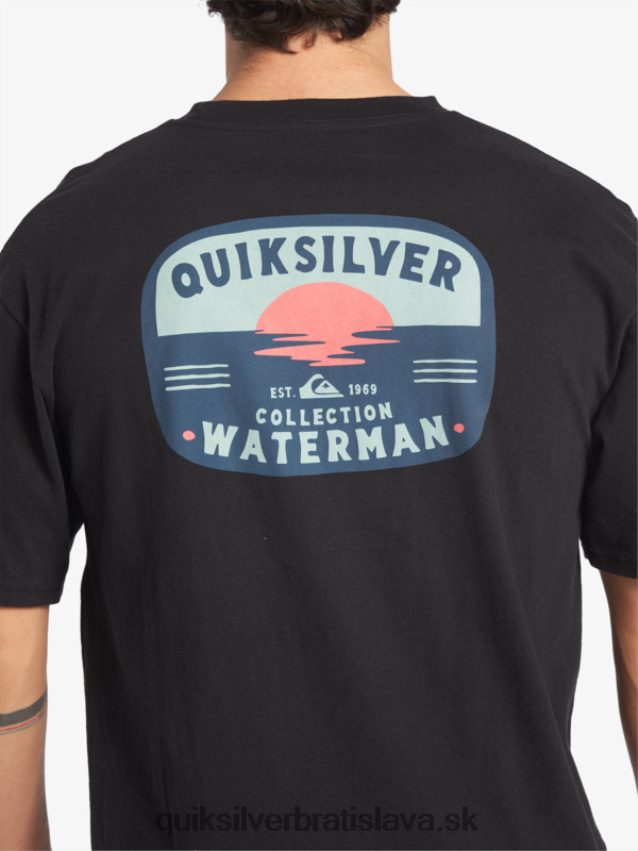 tričko vodník s lávovou lampou Quiksilver muži B80HXR553 čierna