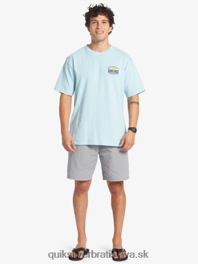 tričko vodník s lávovou lampou Quiksilver muži B80HXR554 vodné