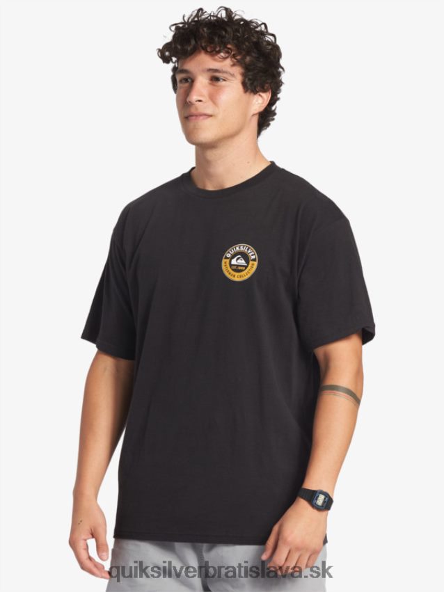 tričko vodník s morským žralokom Quiksilver muži B80HXR40 čierna