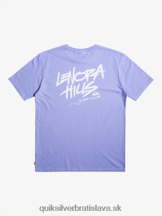 veci lenora tričko Quiksilver x Stranger muži B80HXR1838 jacaranda
