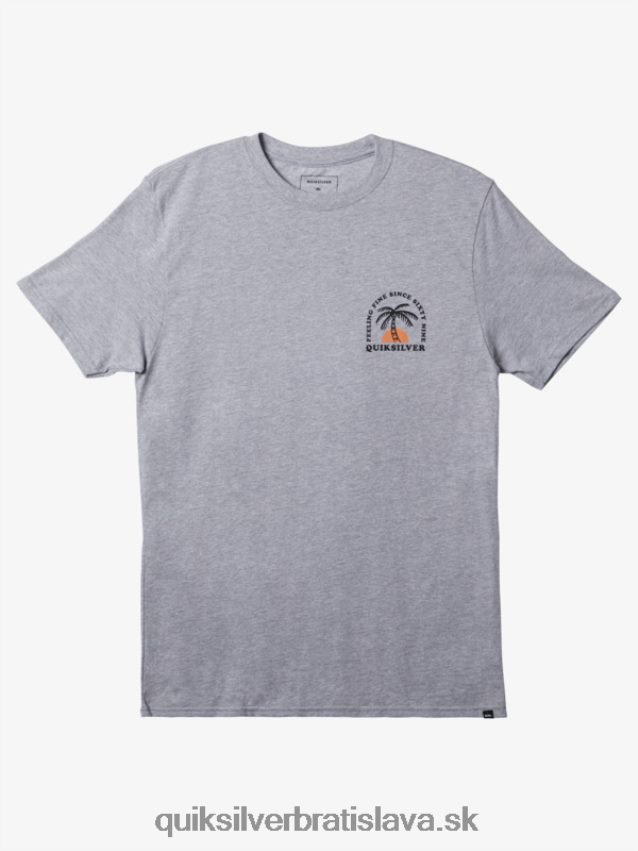 vlnité tričko Quiksilver muži B80HXR185 atletický vres