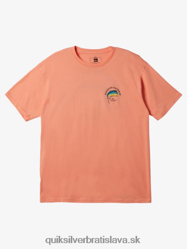 vodník napätie na tričku Quiksilver muži B80HXR1342 broskyňová ružová