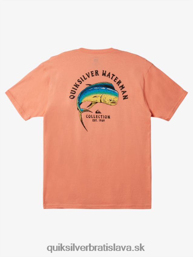 vodník napätie na tričku Quiksilver muži B80HXR1342 broskyňová ružová