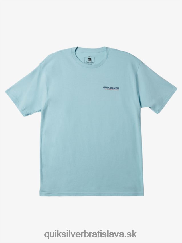 vodník rozbúrené tričko Quiksilver muži B80HXR1345 vodné