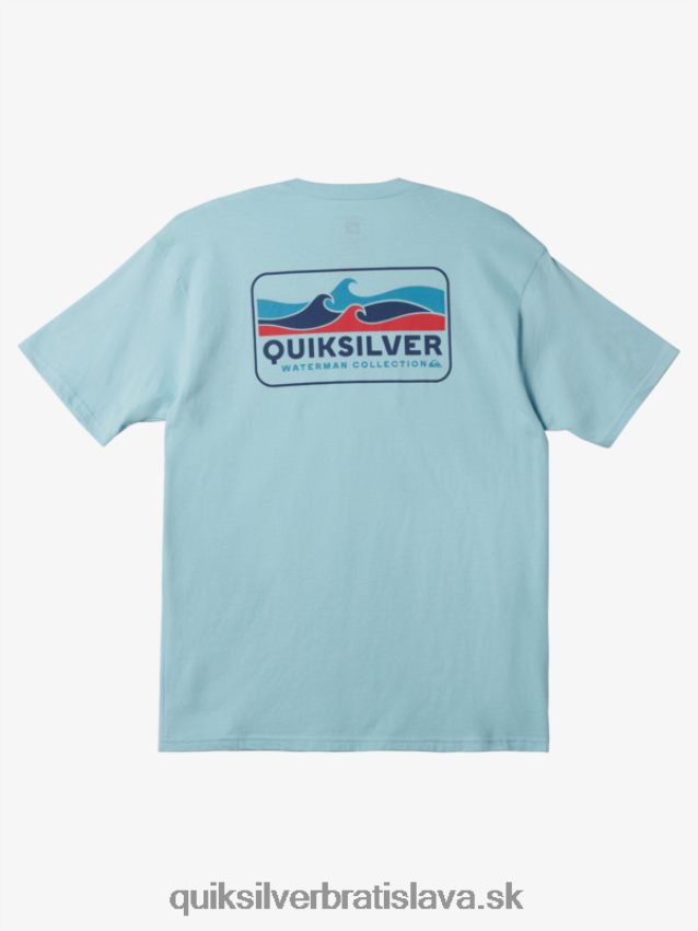 vodník rozbúrené tričko Quiksilver muži B80HXR1345 vodné