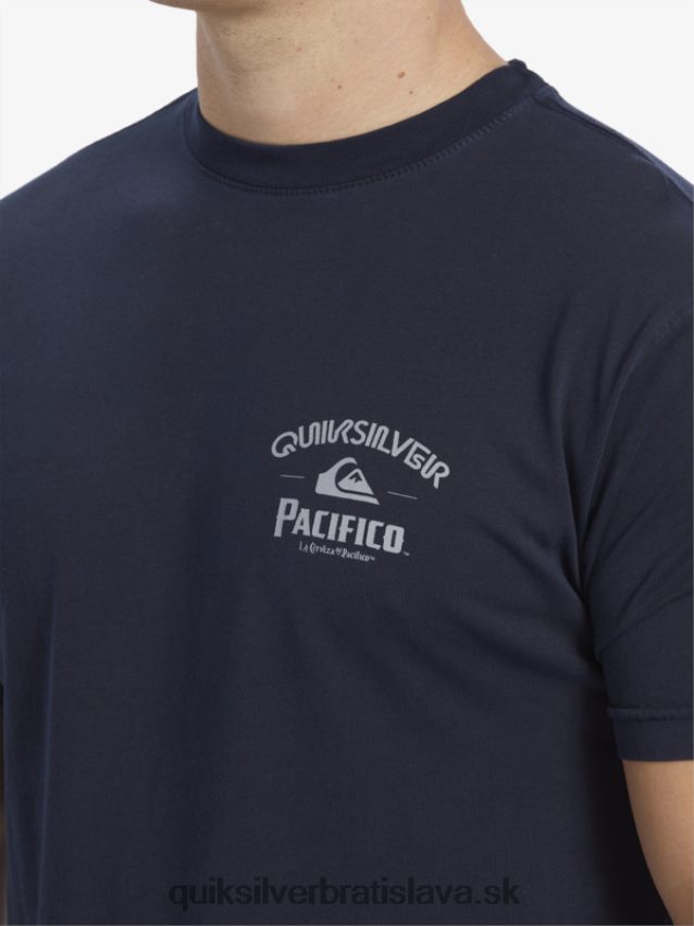 zamykacie tričko Quiksilver x Pacifico muži B80HXR1 námornícke sako