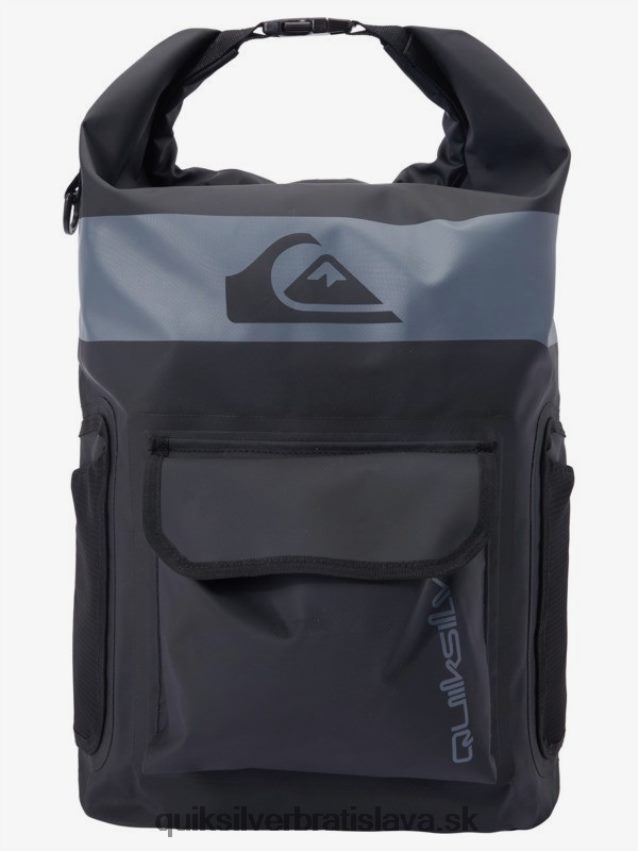 morská skrýša 20l stredný surfový batoh Quiksilver muži B80HXR859 čierna