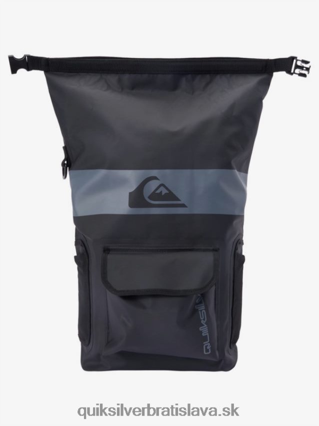 morská skrýša 20l stredný surfový batoh Quiksilver muži B80HXR859 čierna