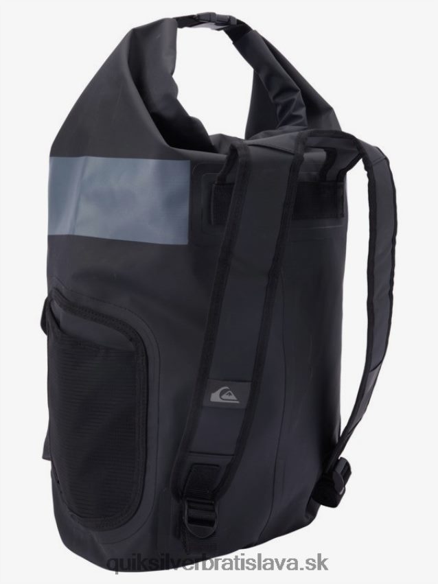 morská skrýša 20l stredný surfový batoh Quiksilver muži B80HXR859 čierna