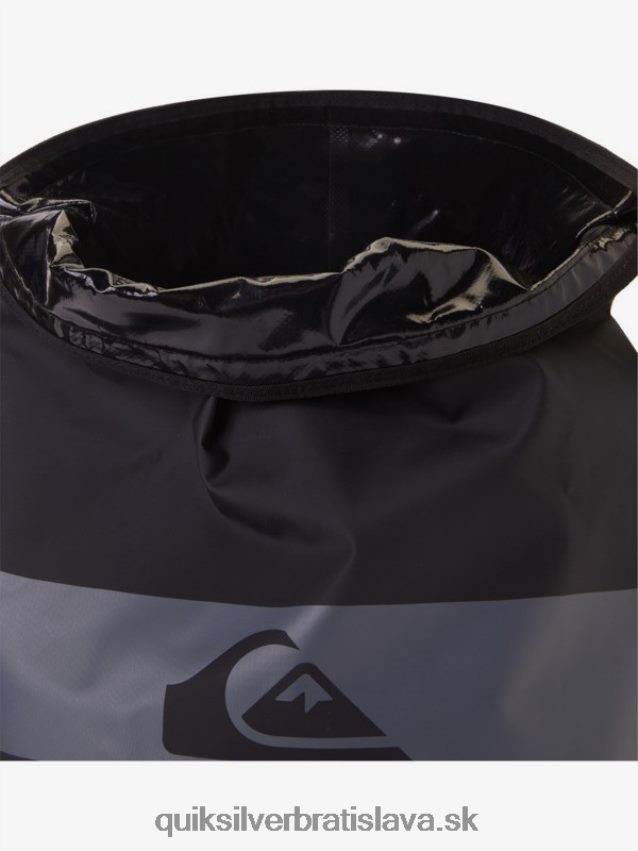 morská skrýša 20l stredný surfový batoh Quiksilver muži B80HXR859 čierna