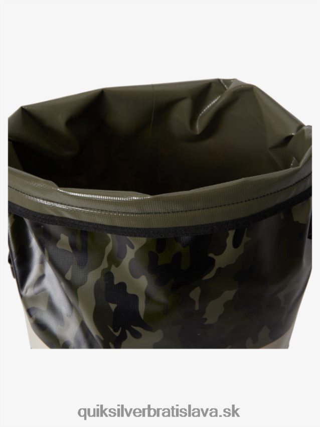 morská skrýša 20l stredný surfový batoh Quiksilver muži B80HXR861 čierna kamufláž