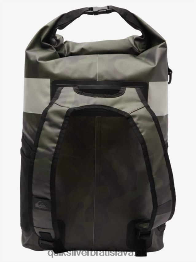 morská skrýša 20l stredný surfový batoh Quiksilver muži B80HXR861 čierna kamufláž