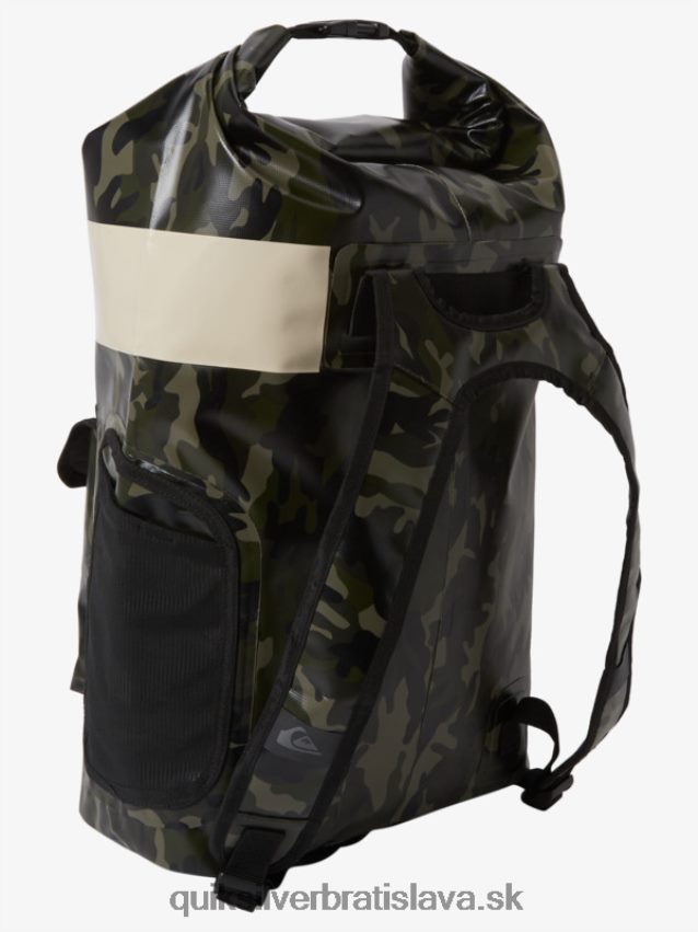 morská skrýša 20l stredný surfový batoh Quiksilver muži B80HXR861 čierna kamufláž
