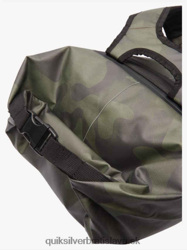 morská skrýša 20l stredný surfový batoh Quiksilver muži B80HXR861 čierna kamufláž
