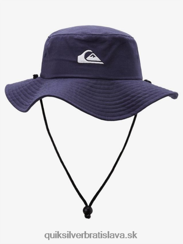 Bushmaster safari boonie klobúk Quiksilver muži B80HXR122 insígnie modrá