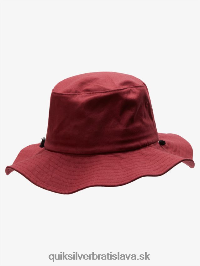 Bushmaster safari boonie klobúk Quiksilver muži B80HXR125 marsala