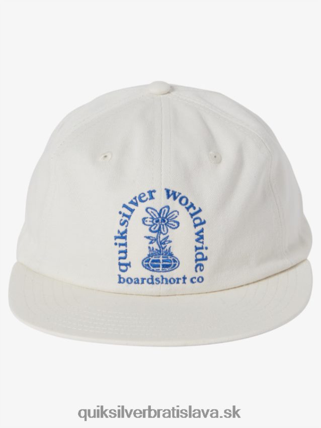 Fortune snapback klobúk Quiksilver muži B80HXR549 biely
