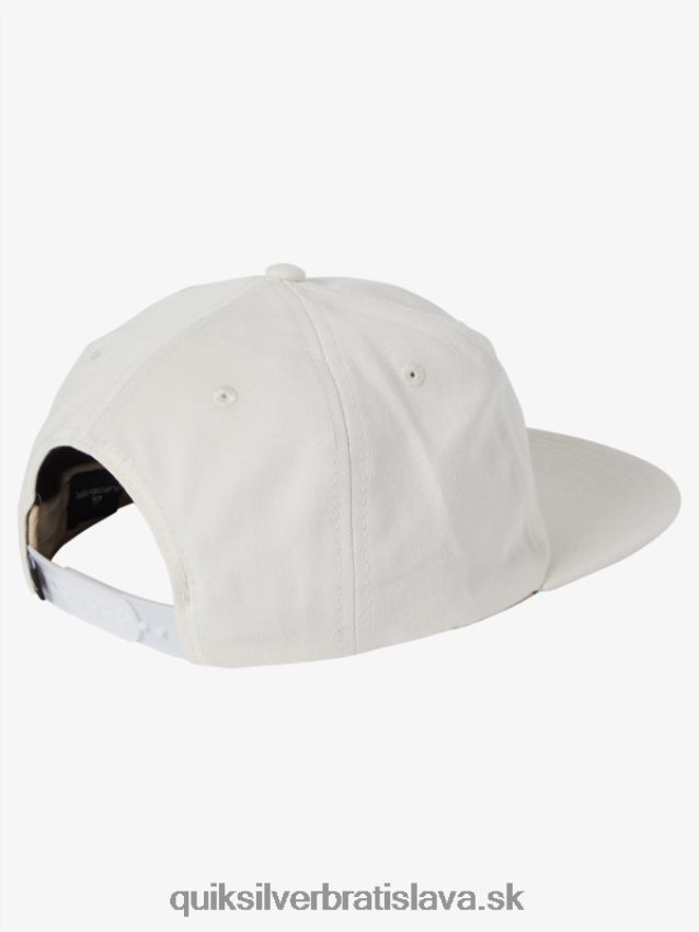 Fortune snapback klobúk Quiksilver muži B80HXR549 biely