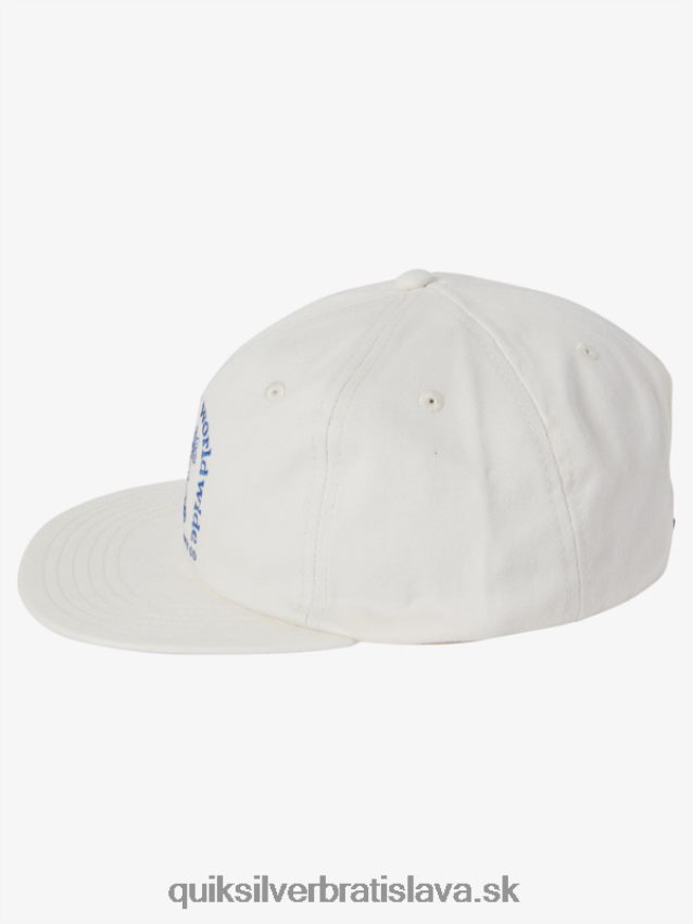 Fortune snapback klobúk Quiksilver muži B80HXR549 biely