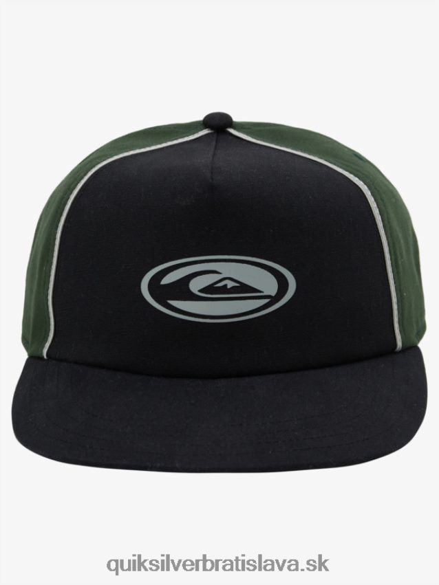 Screener snapback klobúk Quiksilver muži B80HXR1201 lístie