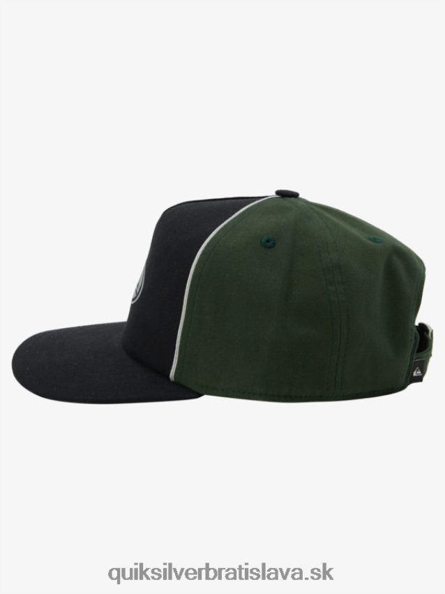 Screener snapback klobúk Quiksilver muži B80HXR1201 lístie