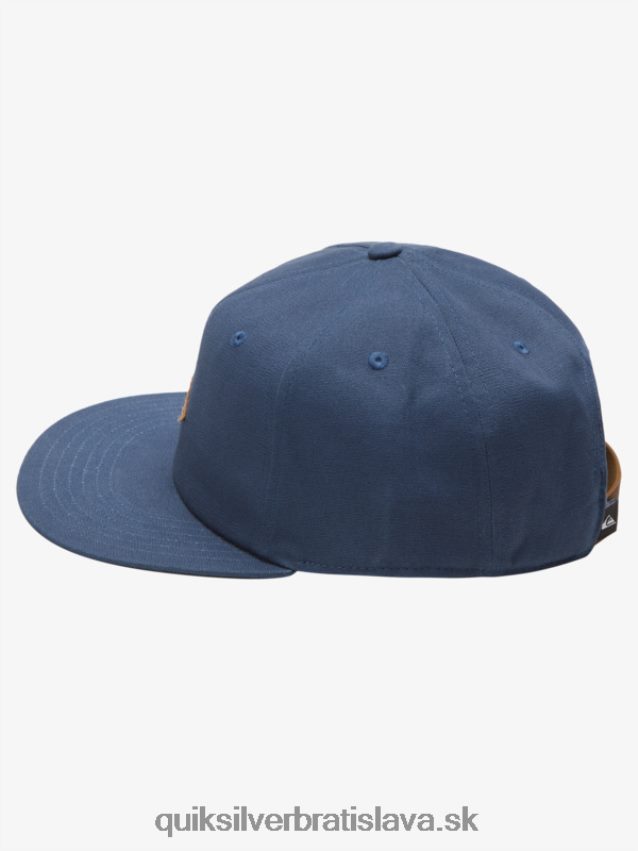 Splynovanie uzáveru snapback Quiksilver muži B80HXR1643 tmavá bridlica
