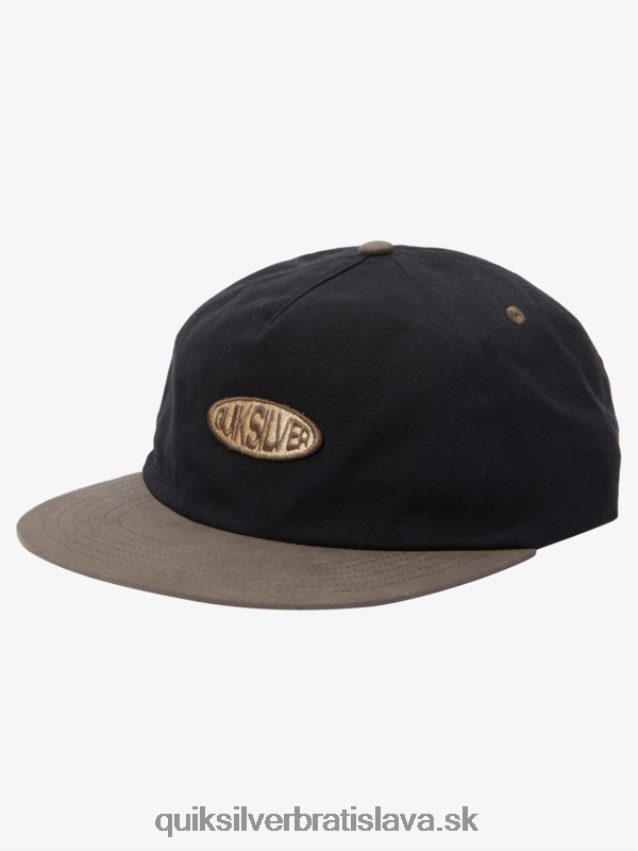 baseballová čiapka zinger Quiksilver muži B80HXR604 čierna/jet čierna