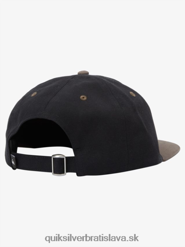 baseballová čiapka zinger Quiksilver muži B80HXR604 čierna/jet čierna