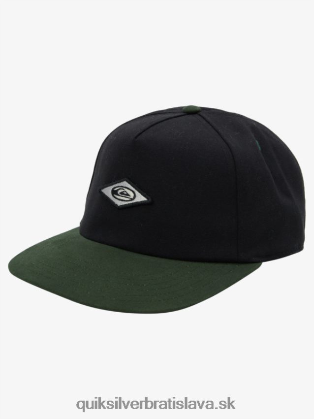 baseballová čiapka zinger Quiksilver muži B80HXR605 čierna