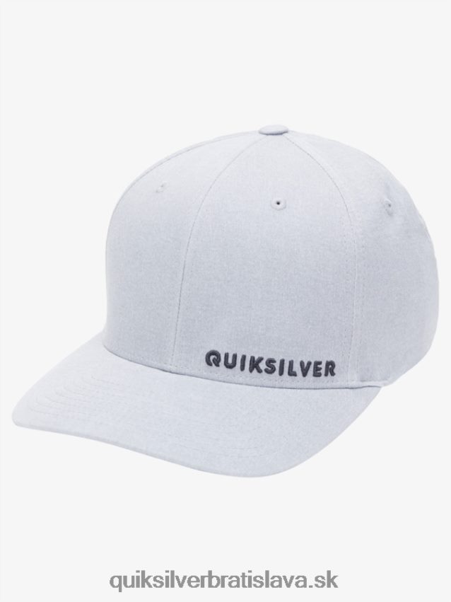 bočná flexfit čiapka Quiksilver muži B80HXR1653 vres sivý