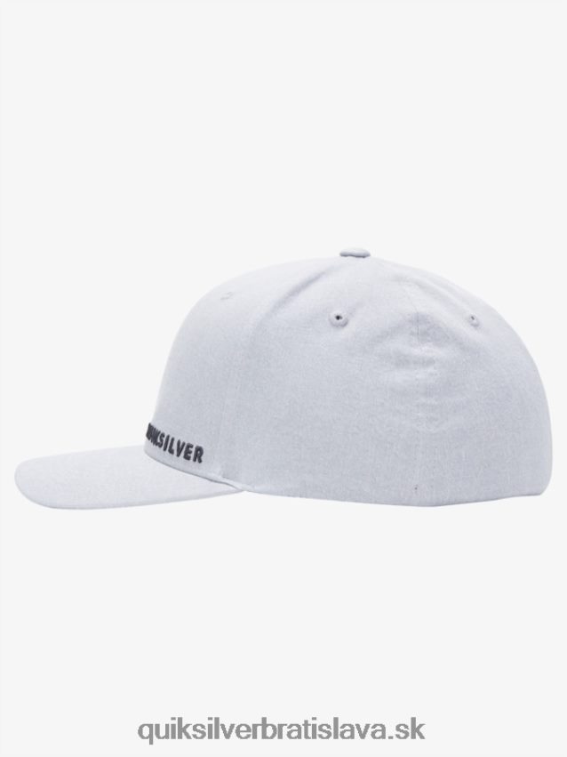 bočná flexfit čiapka Quiksilver muži B80HXR1653 vres sivý
