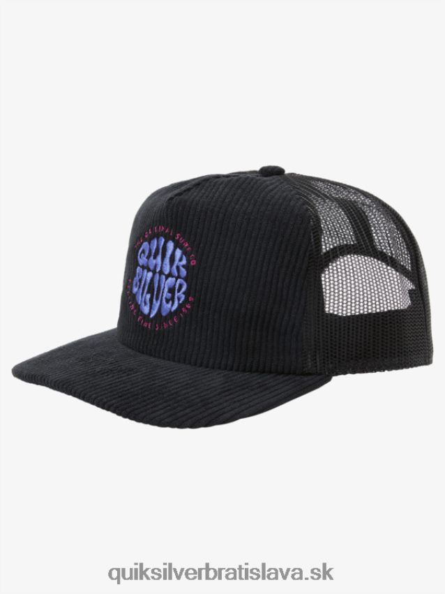 coasteeze trucker klobúk Quiksilver muži B80HXR443 čierna