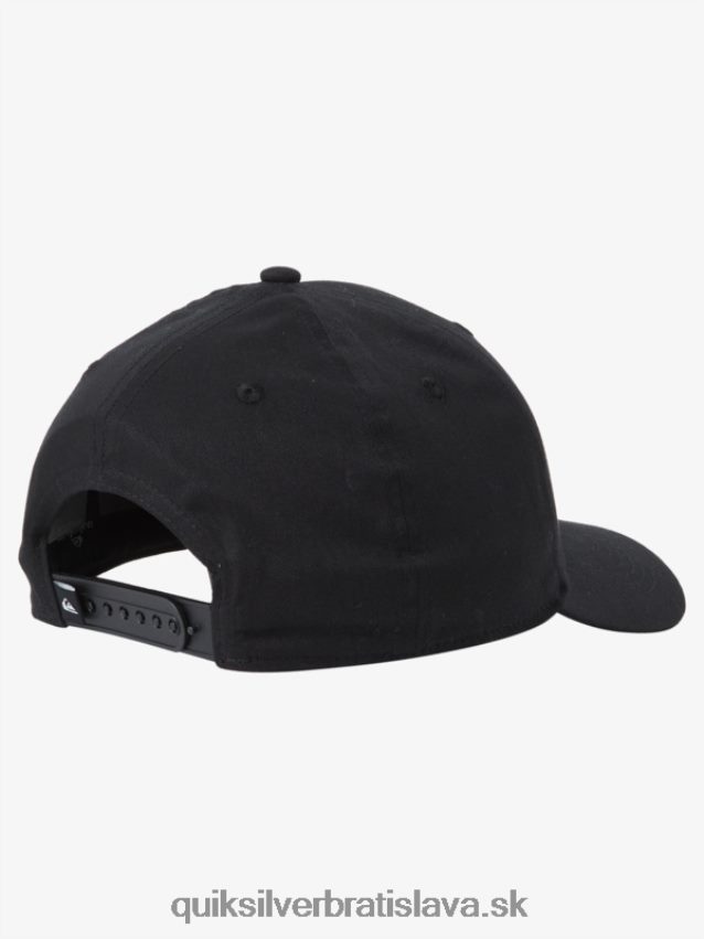 desaťročia snapback klobúk Quiksilver muži B80HXR1080 čierna
