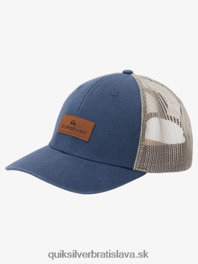 dole poklop trucker klobúk Quiksilver muži B80HXR661 polnočné námorníctvo