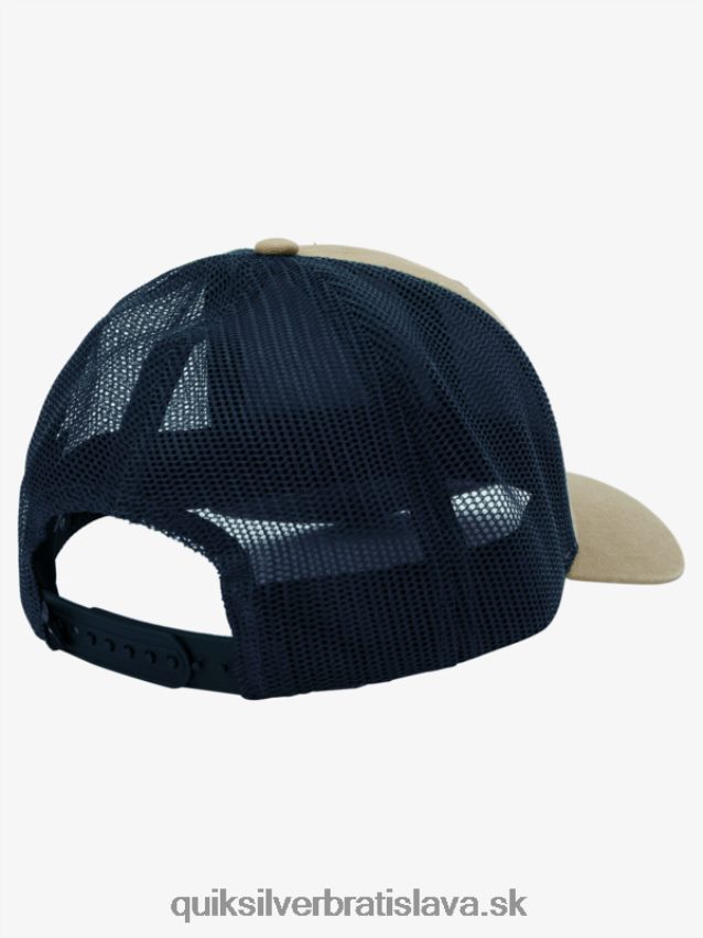 dole poklop trucker klobúk Quiksilver muži B80HXR662 plaza taupe