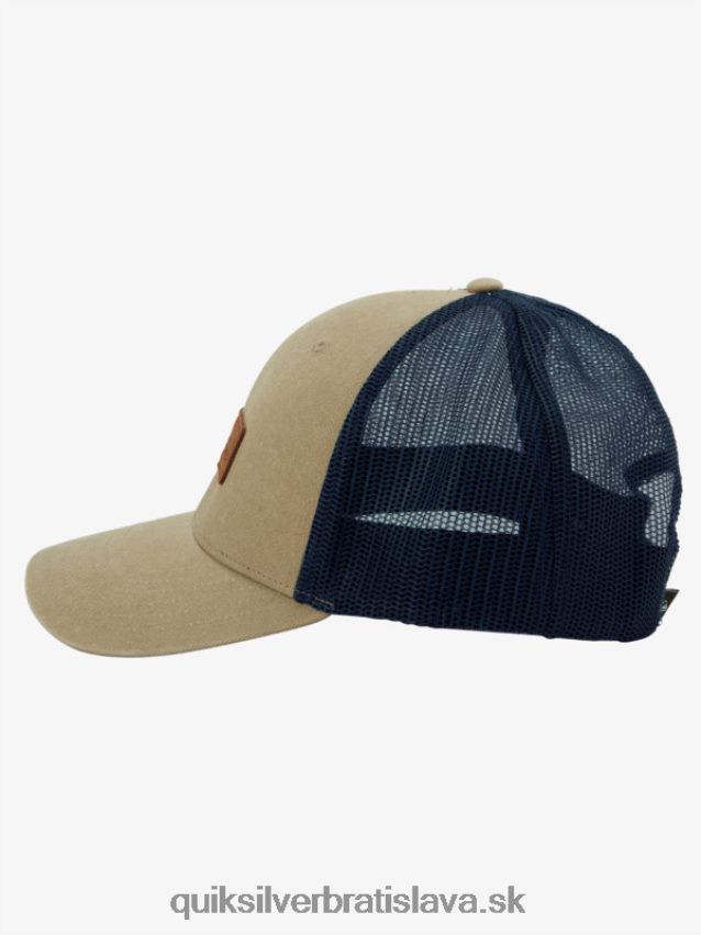 dole poklop trucker klobúk Quiksilver muži B80HXR662 plaza taupe