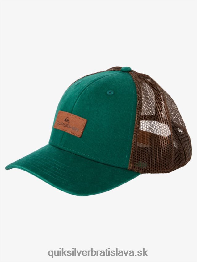 dole poklop trucker klobúk Quiksilver muži B80HXR663 lístie