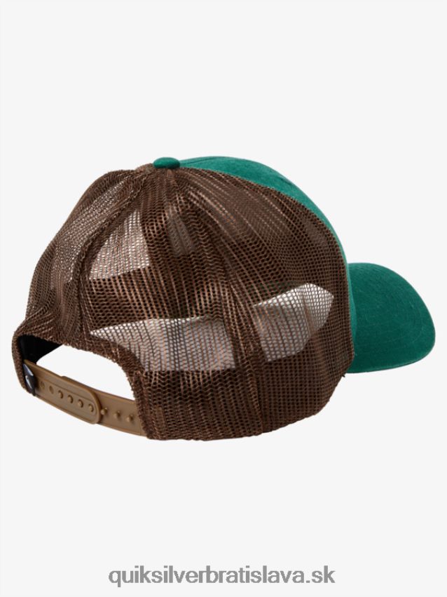 dole poklop trucker klobúk Quiksilver muži B80HXR663 lístie