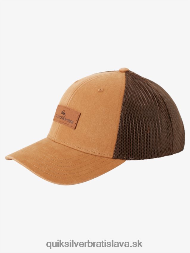 dole poklop trucker klobúk Quiksilver muži B80HXR664 rakytník hnedý
