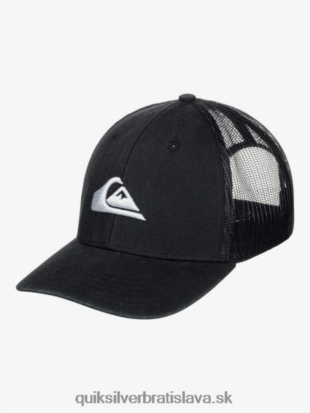 grounder trucker klobúk Quiksilver muži B80HXR599 čierna