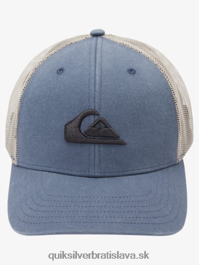 grounder trucker klobúk Quiksilver muži B80HXR602 tmavá bridlica